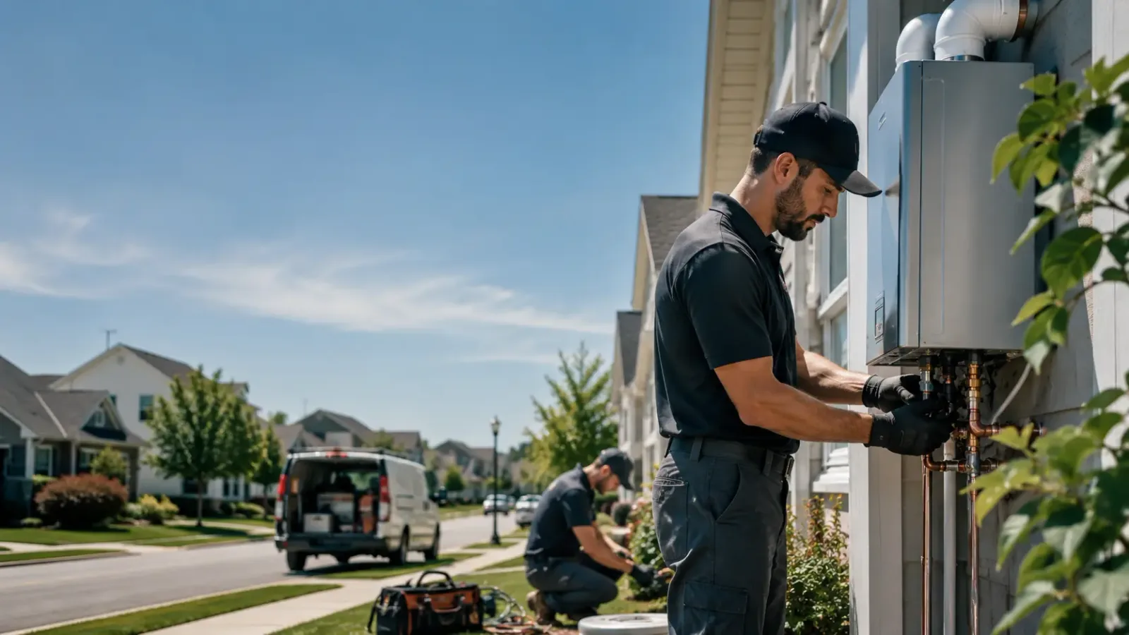 Tankless Water Heater Installation in Brightwaters, NY